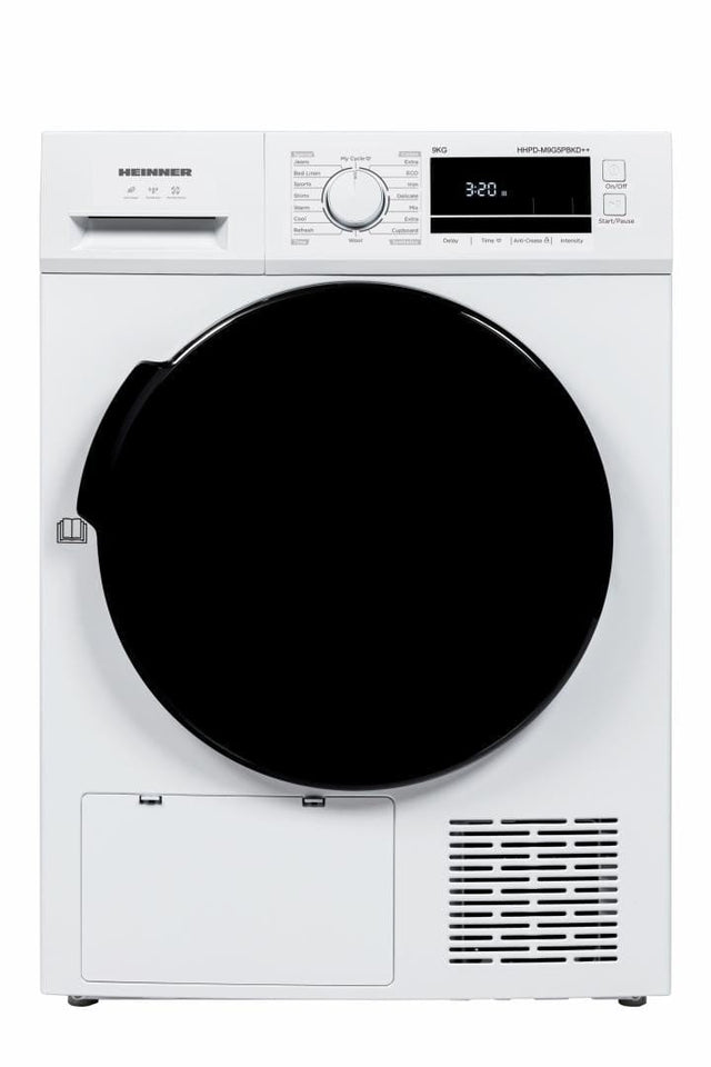 Heinner Uscator de rufe Uscator de Rufe Heinner HHPD-M9G5PBKD++ | 9kg, Pompa Caldura, A++, Alb, 59.5x67.5x85cm
