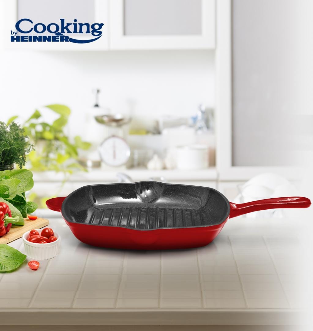 Heinner Tigaie Tigaie Grill Heinner HR-KN-G26 | Fonta, 26.5 cm, Red Line