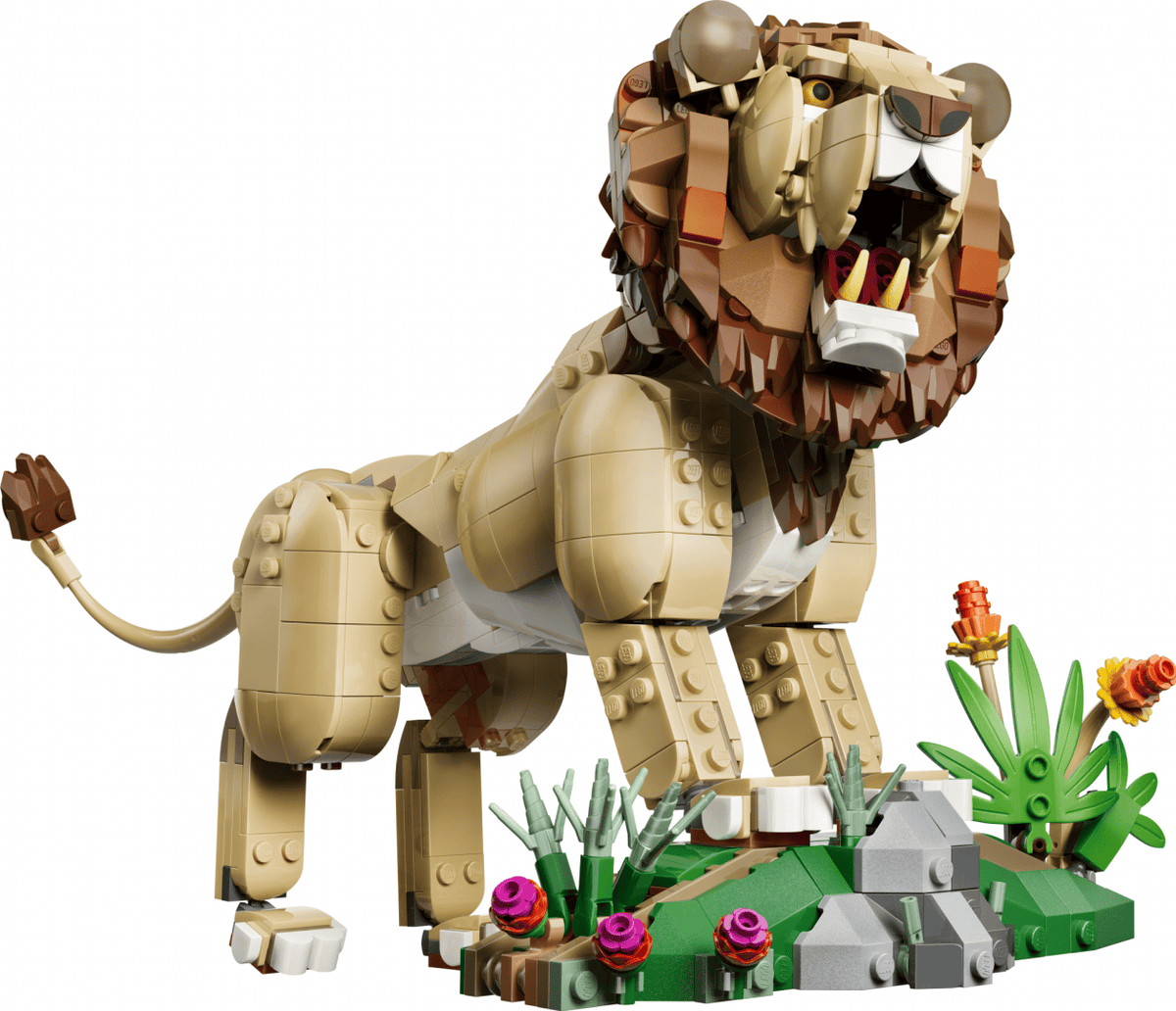 Lego Jucării Set Constructie LEGO 31386 | Animale Salbatice: Leu Maiestuos