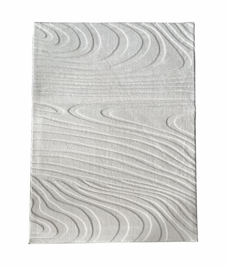 Heinner Covor Covor Heinner HR-WAVRUG160-CRM | 160x230cm, Model Wave, Relief, Crem