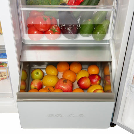 Heinner Side by side Side by Side Heinner HSBS-HM592NFDXWDE++ | 592L, No Frost, Clasa E, Inox, 90x73x177cm