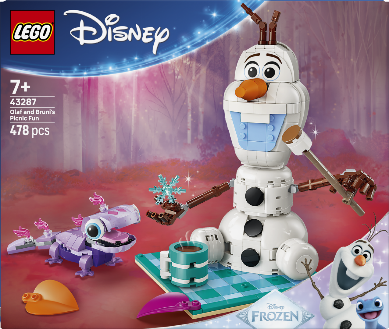 Distractie la Picnic cu Olaf și Bruni LEGO43287