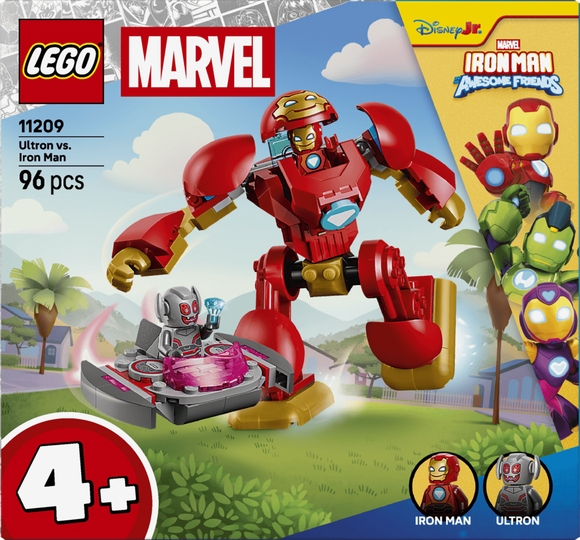Lego Jucării Set Constructie LEGO Marvel 11209 | Ultron vs Iron Man