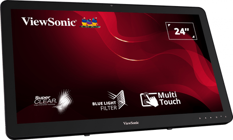 ViewSonic Monitor PC Monitor ViewSonic TD2430 | 24", IPS, Full HD, 60Hz, Negru