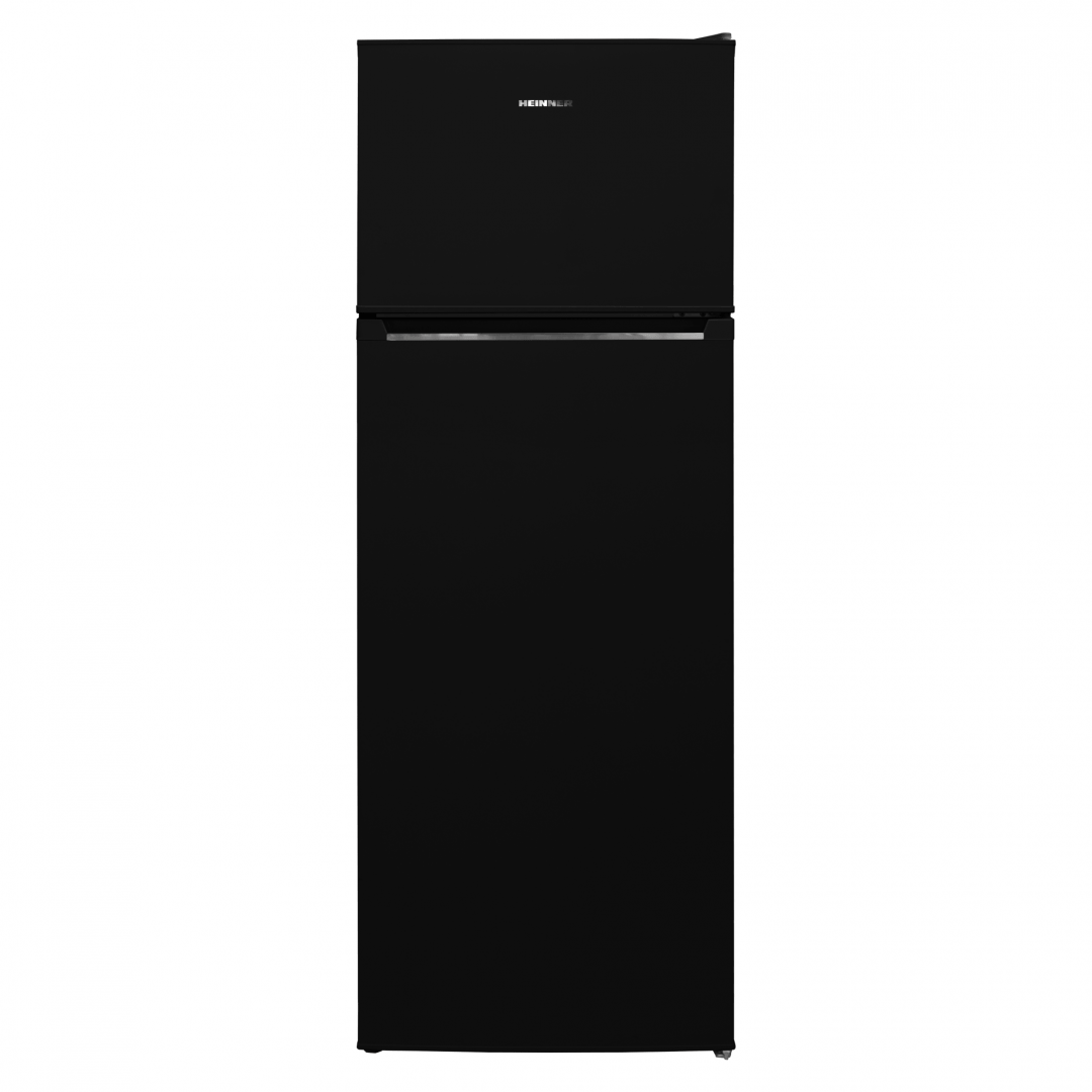 Heinner Frigider Frigider Heinner HF-V212BKE++ | 212L, Clasa E, Doua Usi, Negru, 54x57x145cm