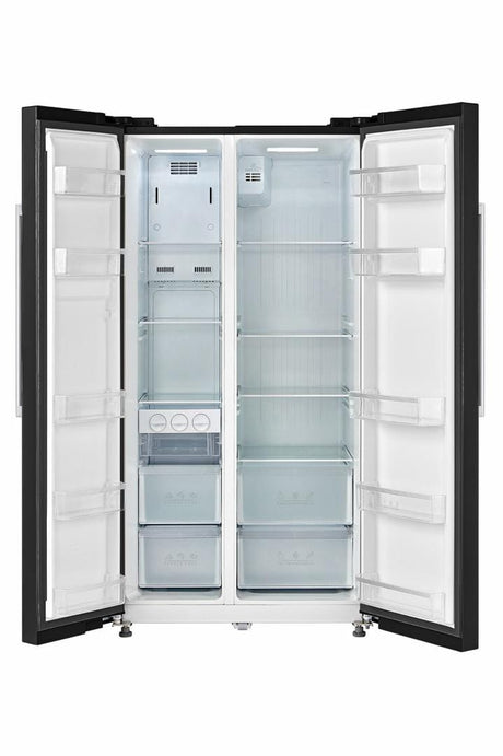 Heinner Side by side Side by Side Heinner HSBS-M548NFINVBKE++ | 548L, No Frost, Clasa E, Negru