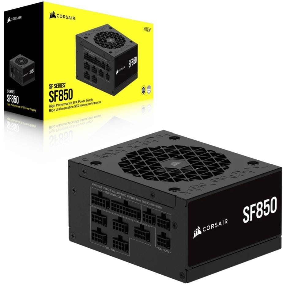 Corsair Sursa alimentare Sursa Alimentare CORSAIR SF850 CP-9020256-EU | 850W, 80 PLUS Platinum, SFX