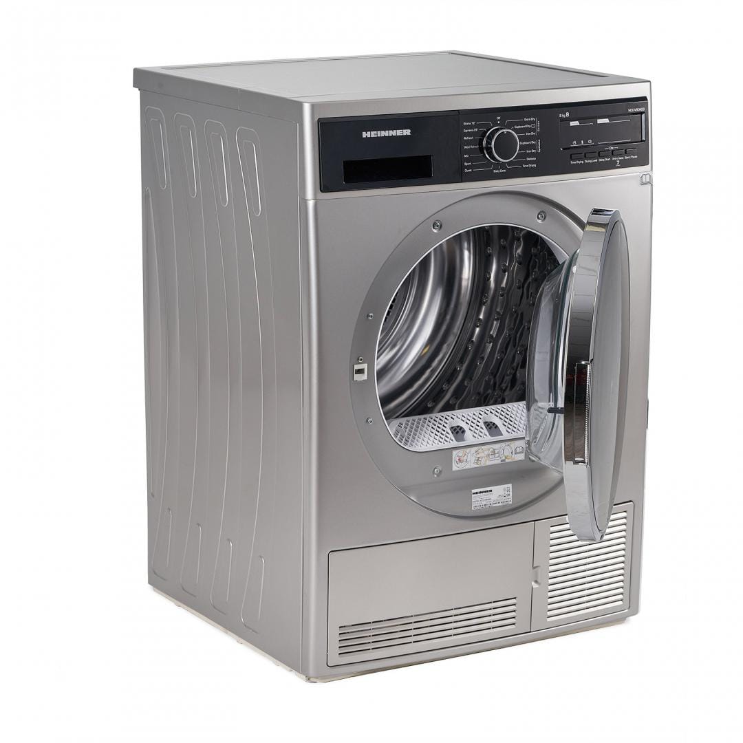 Heinner Uscator de rufe [RESIGILAT] Uscator de rufe Heinner HCD-V804SB | 8kg, Condensare, Clasa B, 15 Programe, 60.9x59.6x84.5cm, 59.6x60.9x84.5cm