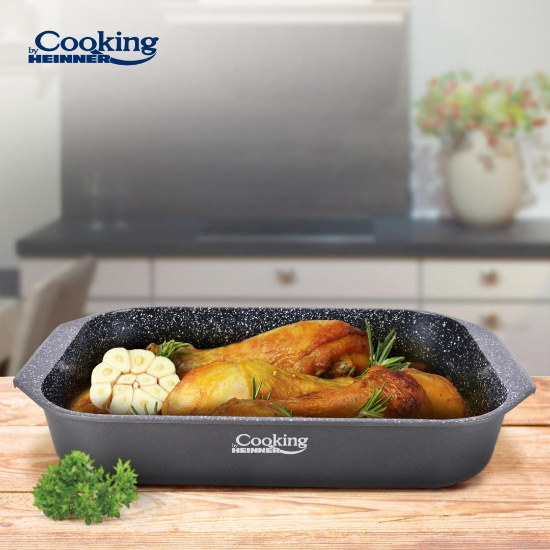 Heinner Tava Tava Heinner HR-ZJH-39DL | 39.5x26cm, Aluminiu, Acoperire Ceramica