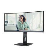 Monitor AOC CU34P3CV | 34", VA, UWQHD, 100Hz, Negru