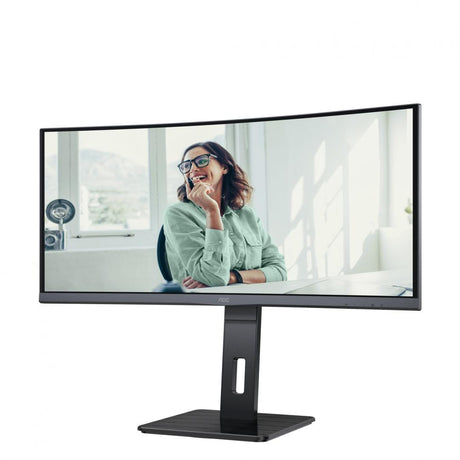 AOC Monitor PC Monitor AOC CU34P3CV | 34", VA, UWQHD, 100Hz, Negru