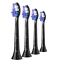 Philips Accesorii personal care Capete Periuta Electrica Philips Sonicare HX6054/88 | S4 Sensitive, 4 buc, Negru