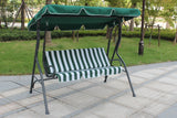 Heinner Mobilier de gradina Balansoar 3 Locuri Heinner STBL006 | 177x110x146cm, Verde, Gradina