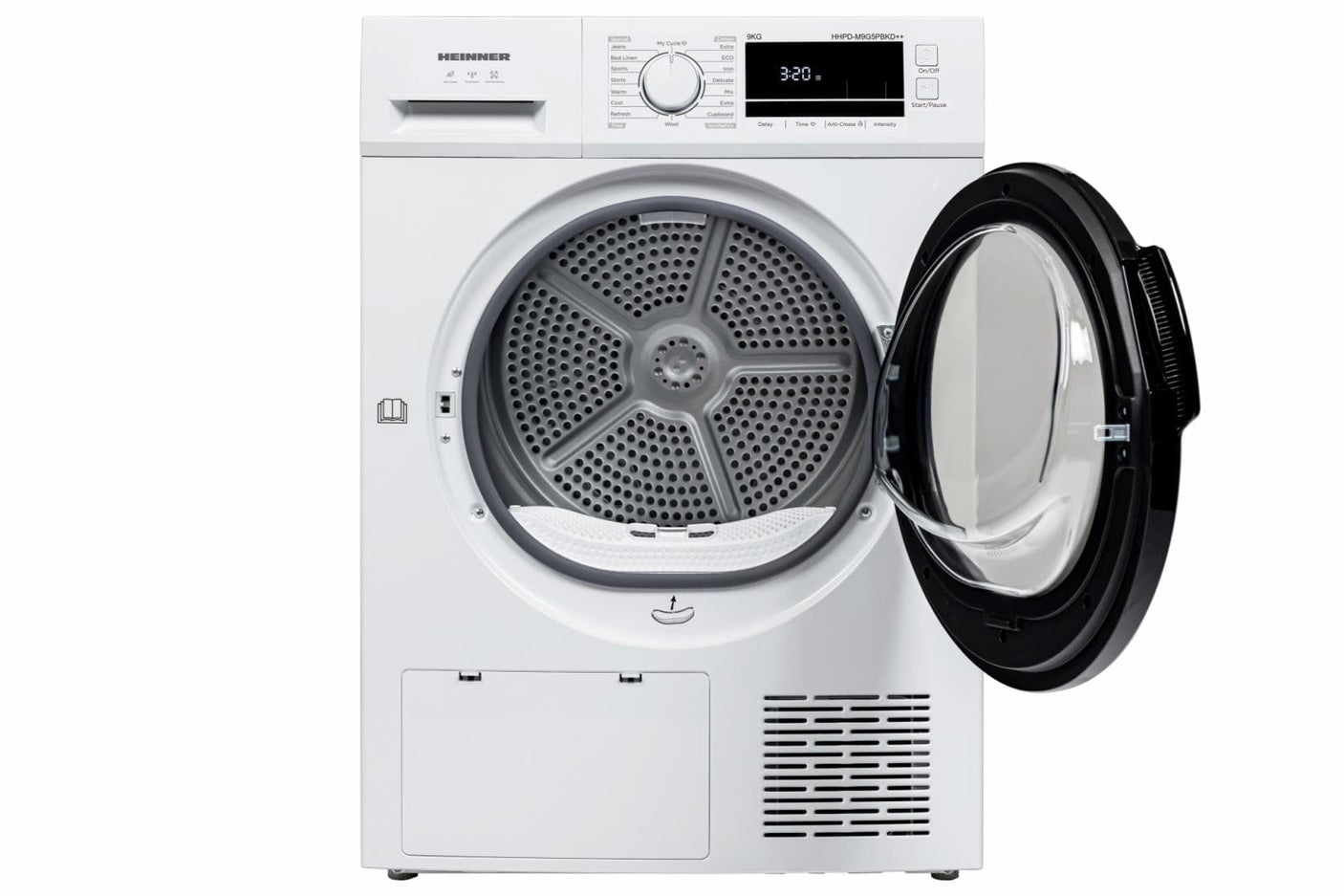 Heinner Uscator de rufe Uscator de Rufe Heinner HHPD-M9G5PBKD++ | 9kg, Pompa Caldura, A++, Alb, 59.5x67.5x85cm