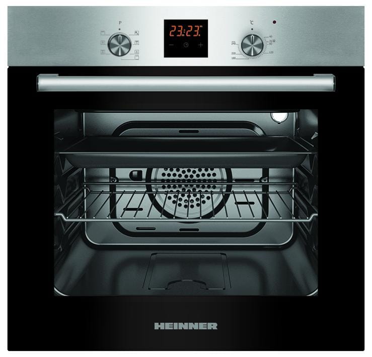 Heinner Cuptor incorporabil Cuptor Incorporabil Heinner HBO-S567LDTGC-IX | 56L, 7 Functii, Grill, Inox, 59.5x56.5x59.5cm