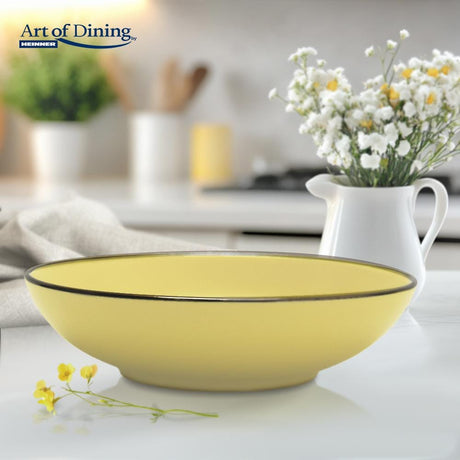 Heinner Set oale Set Farfurii Adanci Heinner HR-WDF-M206 | Ceramica, 20cm, 6 Piese, Medeea