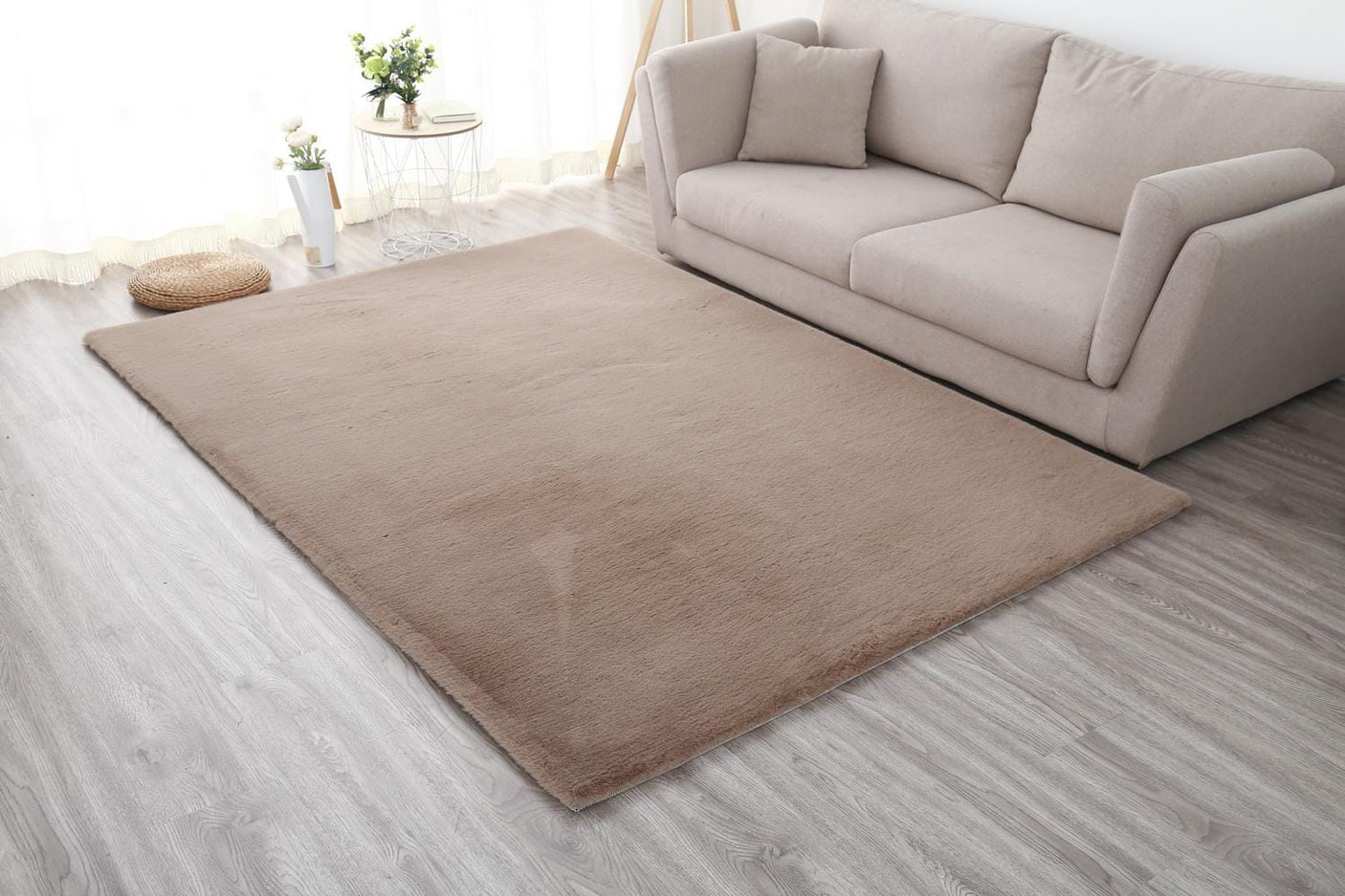 Heinner Covor Covor Heinner HR-FRUG90-BRW | Shaggy, 50x90 cm, Maro