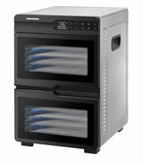 Heinner Deshidrator Deshidrator Alimente Heinner HFD-KDDB1200BKSS | 1200W, 12 Tavi Inox, Display LED, Dual Airflow