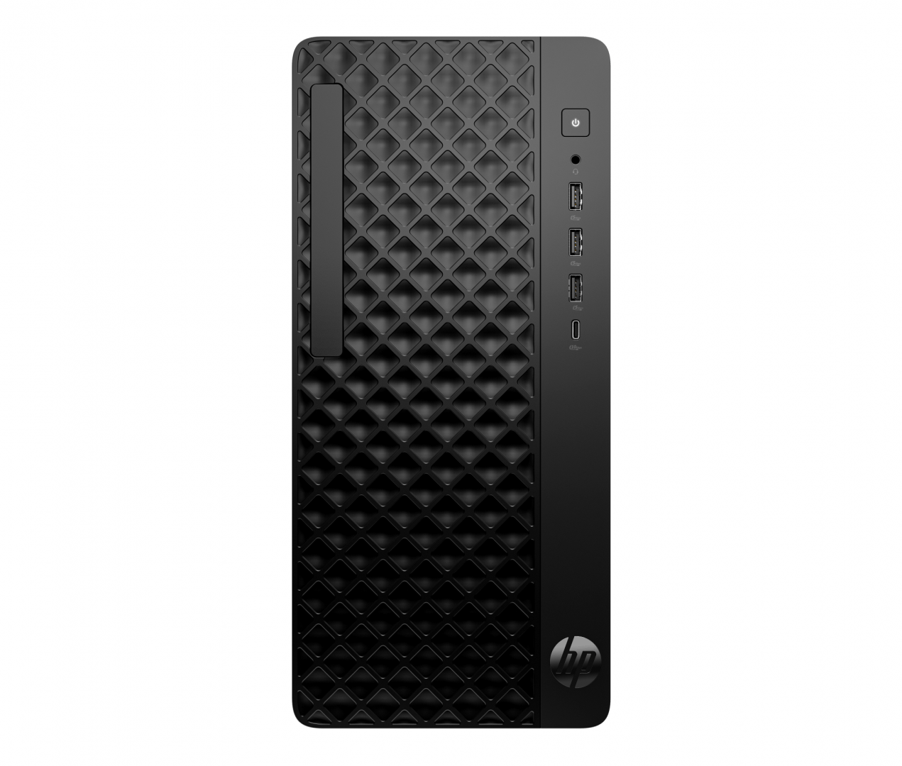 HP Desktop HP ProDesk 2 G1i E cu procesor Intel Core i3-14100 4-Core (3.5GHz, up to 4.7GHz, 12MB), 16GB DDR5 4800MHz (2x8GB), 512GB M.2 2280 PCIe NVMe , video  integrat Intel UHD Graphics, Free DOS, Blac