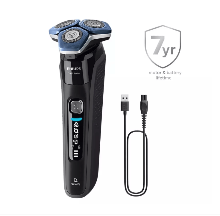 Philips Aparat de ras Aparat de ras Philips S7886/58 | Seria 7000, SteelPrecision, SkinIQ, Umed/Uscat