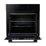Heinner Cuptor incorporabil Cuptor Incorporabil Heinner HBO-V659GCDRC-GBK | 65L, Gaz, Grill Electric, Negru, 59.5x55x59.5cm