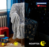 Heinner Patura Patura Heinner HR-BLKGLOW220-SPC | 200x220cm, Model Space, Fosforescent