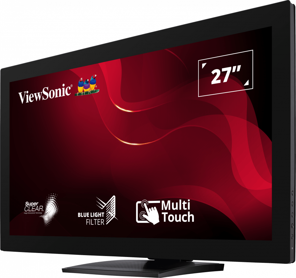 Monitor ViewSonic TD2760 | 27", VA, Full HD, 60Hz, Negru