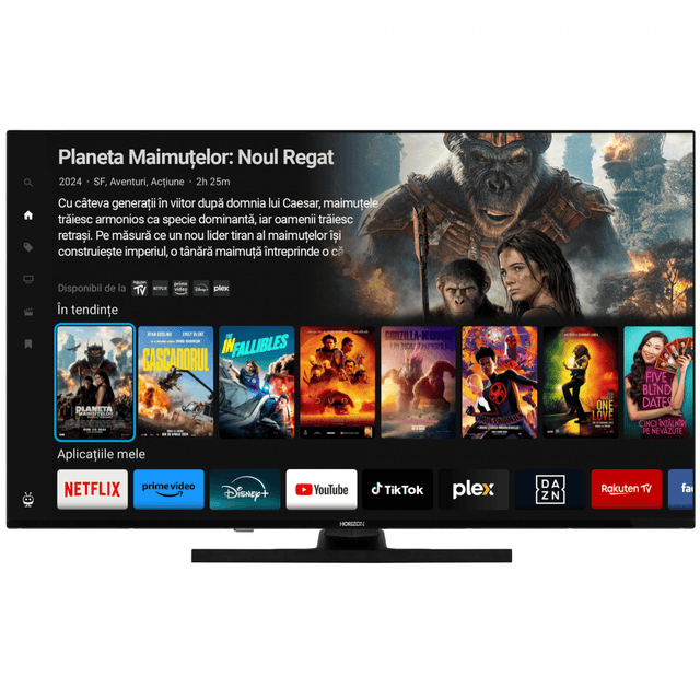 Horizon Televizoare Televizor QLED Horizon 50HQ8560U/D | 50 inch, 4K Ultra HD, Smart TV, TiVo