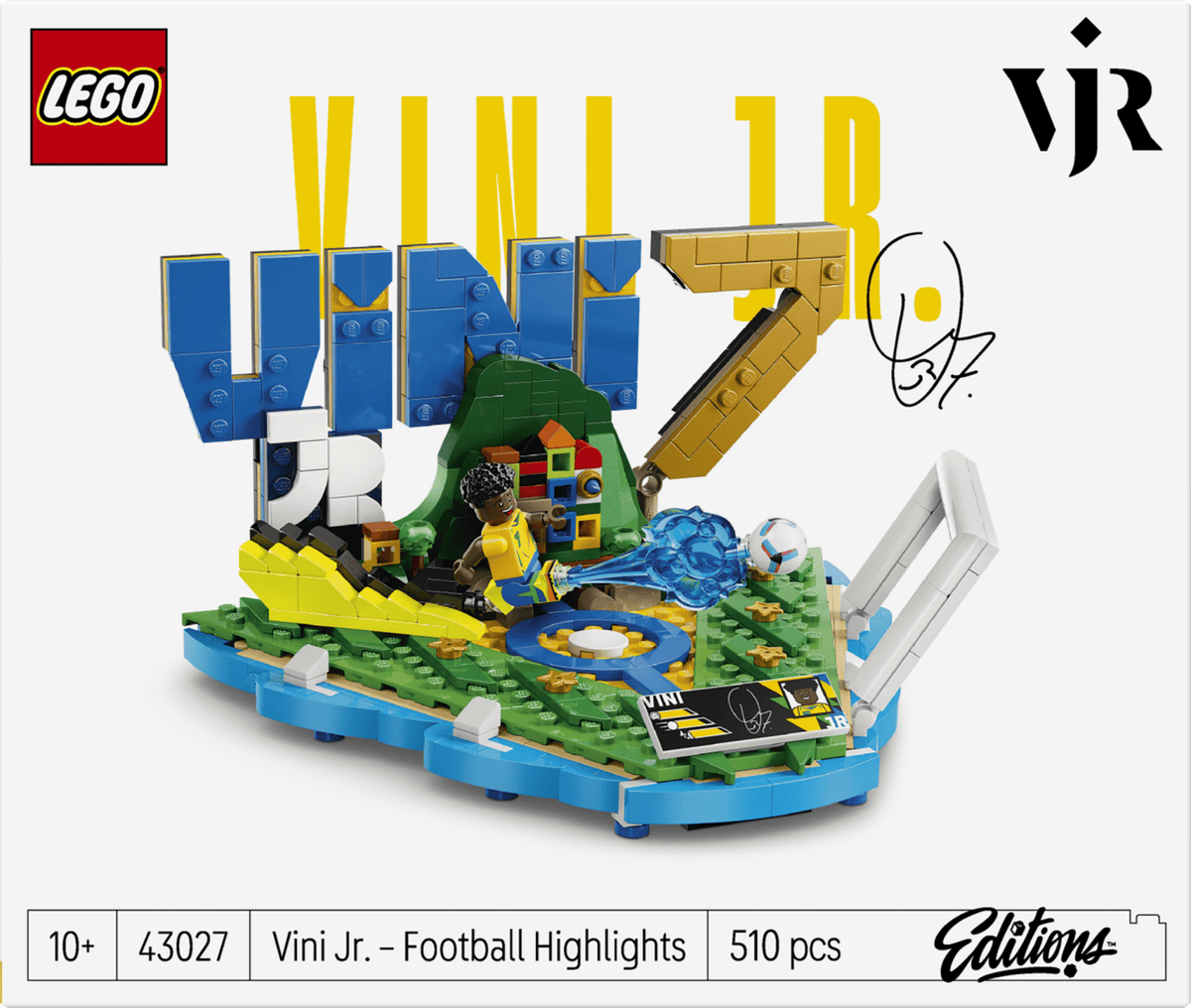 Set Constructie LEGO 43027 | Vini Jr. Momente Importante din Fotbal