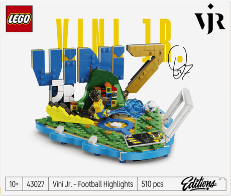 Lego Jucării Set Constructie LEGO 43027 | Vini Jr. Momente Importante din Fotbal
