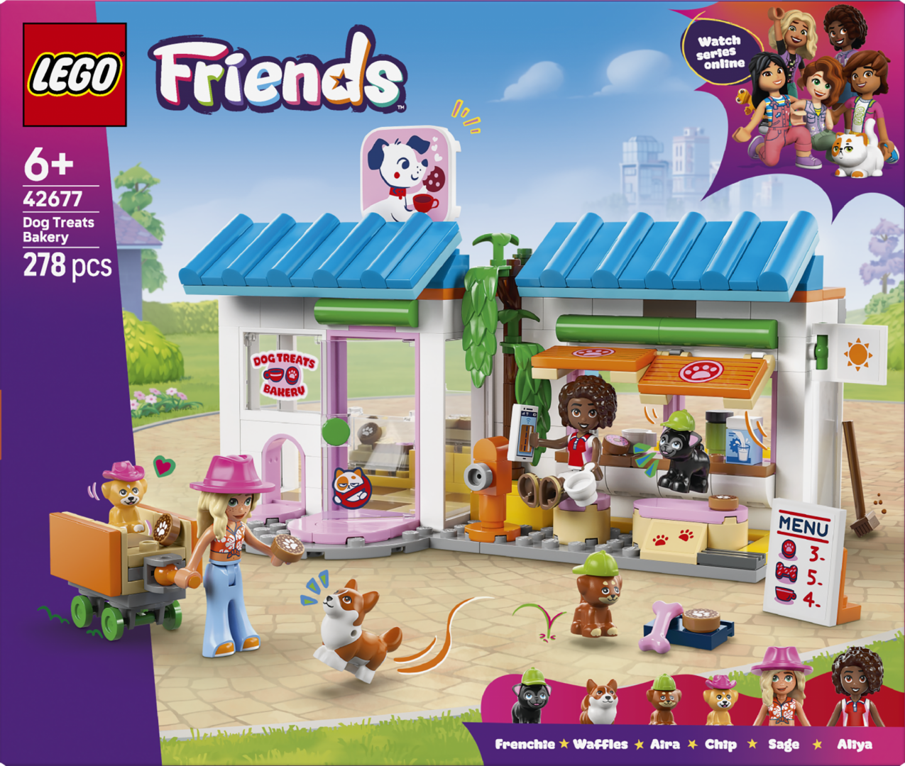 Brutarie cu Bunatati pentru Caini LEGO42677