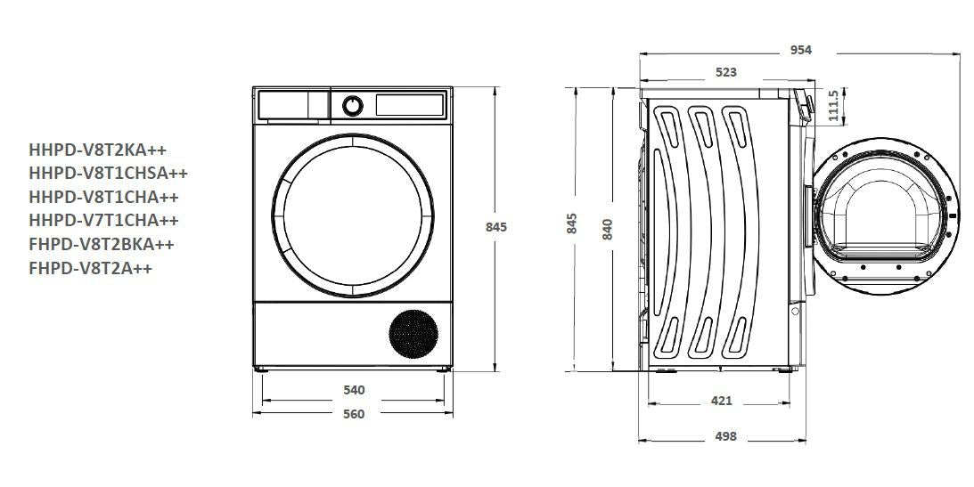 USCATOR DE RUFE HEINNER HHPD-V8T2KA++