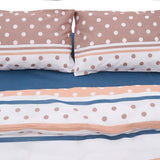 Heinner Lenjerie de pat Lenjerie de pat Heinner HR-DBL132-PLK | Dubla, 100% Bumbac, 4 Piese, Polka