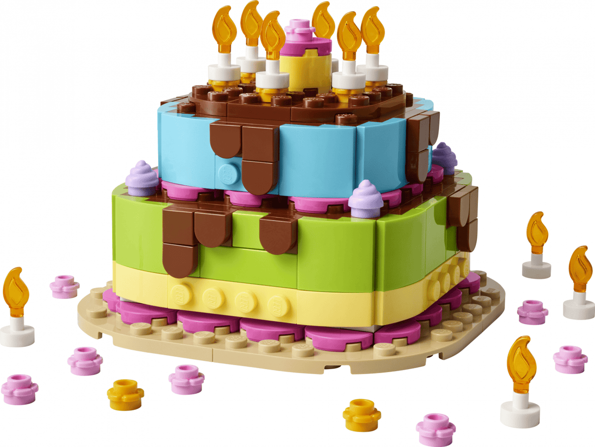Lego Jucării Set Constructie LEGO 40815 | Tort pentru Petrecerea de Zi de Nastere