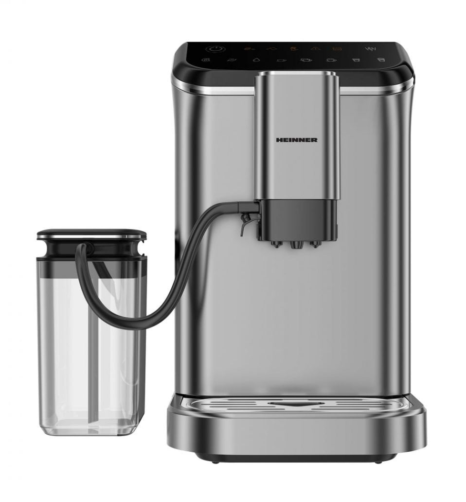 [RESIGILAT] Espressor Automat Heinner Genesis HEMA-D20DGREY | 20 Bar, 1.8L, Display Digital, Gri