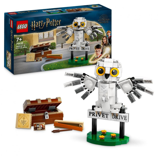 Lego Jucării Set Constructie LEGO Harry Potter 76425 | Hedwig pe Privet Drive Nr. 4