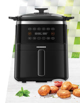 [RESIGILAT] Friteuza cu Aer Heinner VastCook HAFG-B5BK2600 | 5L, 2600W, Grill