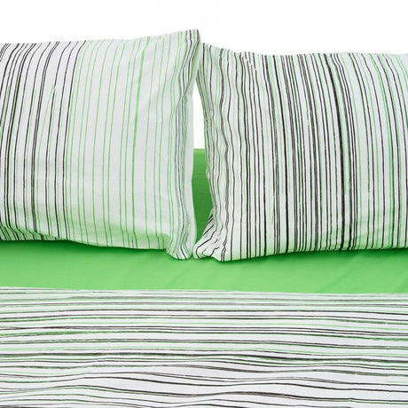 Heinner Lenjerie de pat Cearceaf cu elastic Heinner HR-180-144FIT-MLS | 180x200cm, Bumbac, Mils