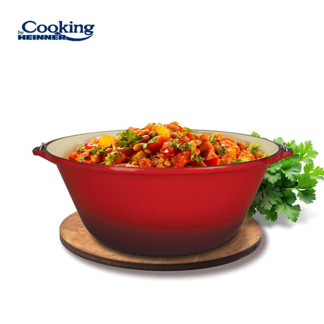 Heinner Vase de gatit Ceaun Cooking By Heinner HR-ZVC-30CE | 30L, Fonta Emailata, 54cm