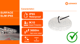 Ledvance Plafoniera LED Plafoniera LED Ledvance SURFACE SLIM SQUARE 200 | 19W, 2000lm, 4000K, IP65