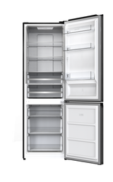 Combina frigorifica Heinner HCNF-HM400DINVDGE++, No Frost, MaxStorage, tehnologie Dual Inverter, clasa energetica: E, ca