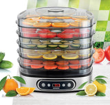 Heinner Deshidrator Deshidrator Heinner HFD-K380SSBK | 380W, 5 Tavi, Timer, Negru