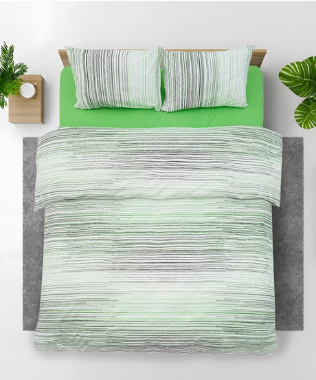Heinner Lenjerie de pat Cearceaf cu elastic Heinner HR-180-144FIT-MLS | 180x200cm, Bumbac, Mils