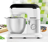 [RESIGILAT] Mixer Planetar Heinner HPM-1300WHBK | 1300W, 5L, 6 Viteze, Alb/Negru