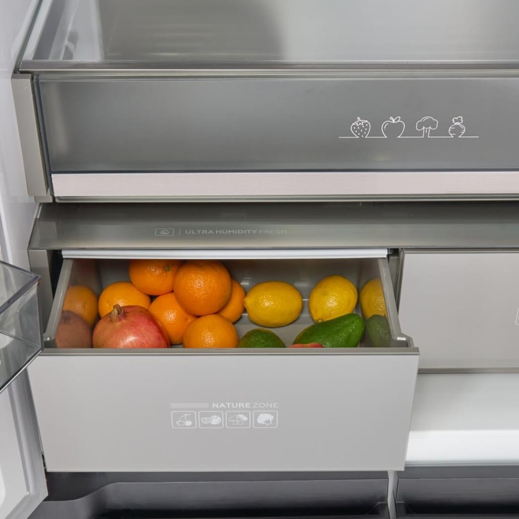 Heinner Side by side Side By Side Heinner HSBS-HM505MDSINFDXE++ | 505L, No Frost, Clasa E, Inox, 90.5x59.7x190.2cm