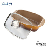 Heinner Tava Tava Heinner HR-BJK-TV11 | 39x22.5cm, 5.3L, Aluminiu Turnat, Cu Capac