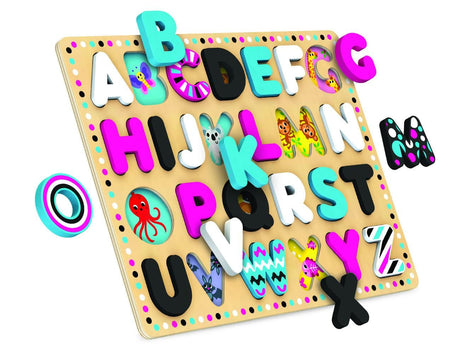Kids Hits Jucării Jucarie Kids Hits KH20/025 | Placa de Sortare ABC, Lemn, Educativa