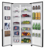 Heinner Side by side Side by Side Heinner HSBS-HM532NFGBKE++ | 527L, No Frost, A++, Negru, 90x66x177cm