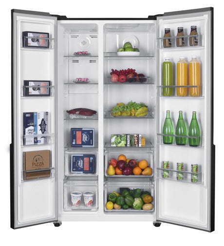 Heinner Side by side Side by Side Heinner HSBS-HM532NFGBKE++ | 527L, No Frost, A++, Negru, 90x66x177cm
