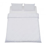 Heinner Lenjerie de pat Lenjerie Pat Heinner HR-4KSBED-TFWHT | Broderie Tufata, Alb, 4 Piese